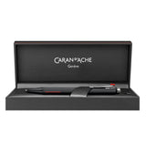 Caran d’Ache Ecridor Racing Luxury Ballpoint Pen with Gift Box Black Chrome