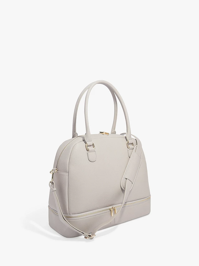 Stackers Plain Organisation up to 13 Inch Laptop Handbag - Taupe - Kazoop 