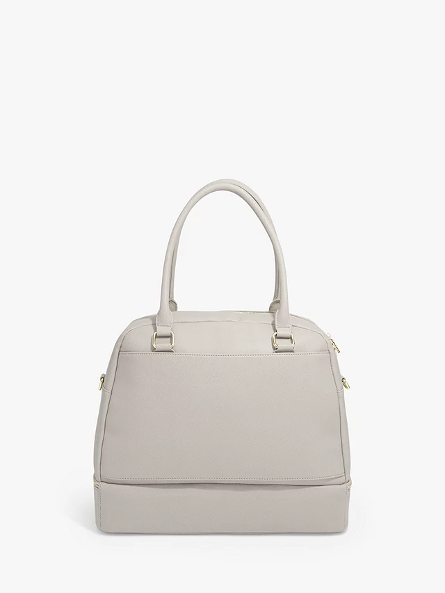 Stackers Plain Organisation up to 13 Inch Laptop Handbag - Taupe - Kazoop 
