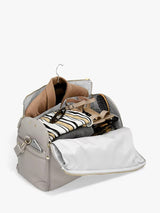 Stackers Weekend Garment Travel Holdall Bag PU H30 x W55 x D26cm - Taupe