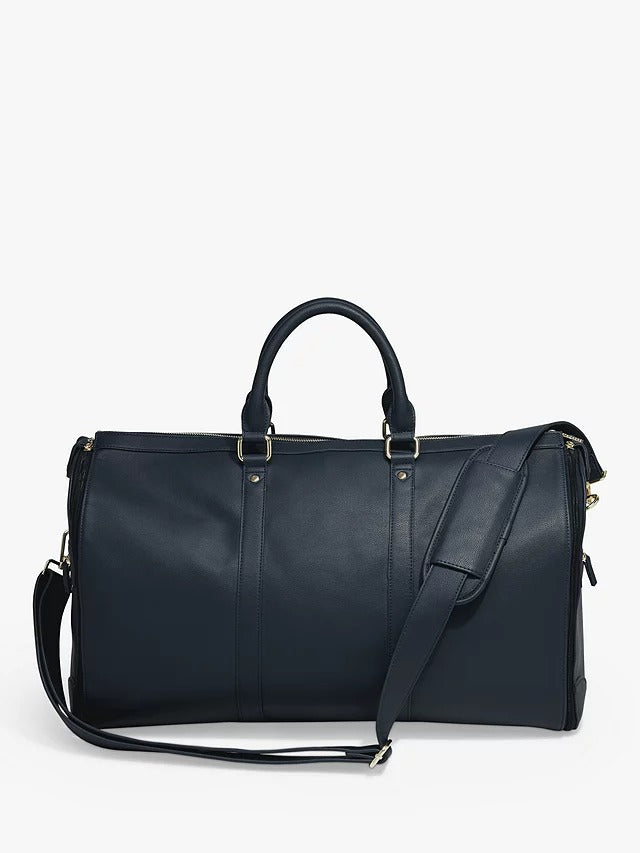 Stackers Weekend Garment Travel Holdall - Navy - Kazoop 
