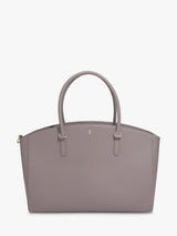 Stackers Large Work Tote Organiser Handbag Supersize Carryall - Mushroom