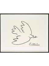 John Lewis Picasso 'Dove of Peace' Framed Print 74 x 94cm - Black - Kazoop 