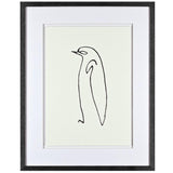 John Lewis Pablo Picasso Le Pingouin Portrait Framed Print 40 x 50cm - Black