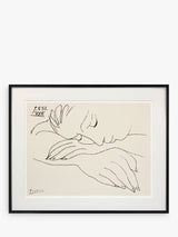 John Lewis Pablo Picasso 'War and Peace' Framed Print & Mount 72 x 90cm