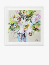 John Lewis Anna Cher You Are Amazing Floral Framed Print 81 x 81cm - Multi
