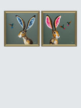 Quinn Russell Luca Love & Strawberry Shortcake Prints 55 x 55cm Set of 2