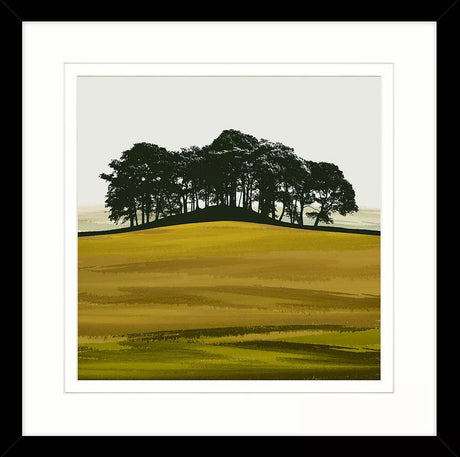 Jacky Al-Samarraie Couper Angus Fife Landscape Framed Print  54 x 54cm
