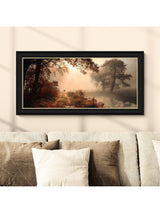 John Lewis M Torelli 'Amber Afternoon' Landscape Framed Print 110 x 55cm