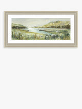 John Lewis Elizabeth Baldin 'Pistachio Pastel 4' Framed Print - 109 x 54cm