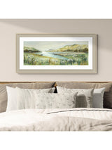 John Lewis Elizabeth Baldin 'Pistachio Pastel 4' Framed Print - 109 x 54cm