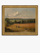 Brookpace Lascelles John Constable The Wheat Field 1816 Framed Print - Multi