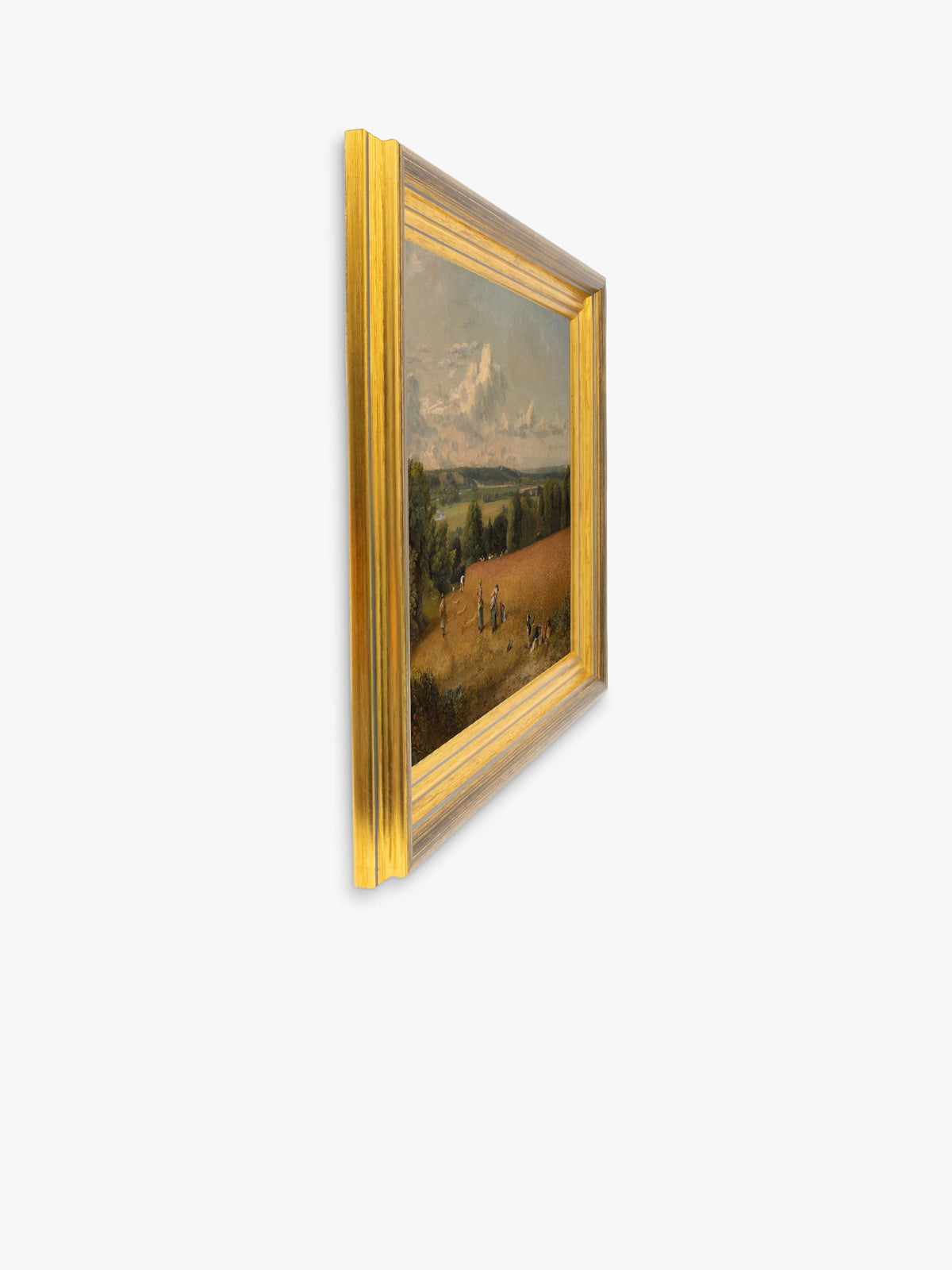 Brookpace Lascelles John Constable The Wheat Field 1816 Framed Print - Multi