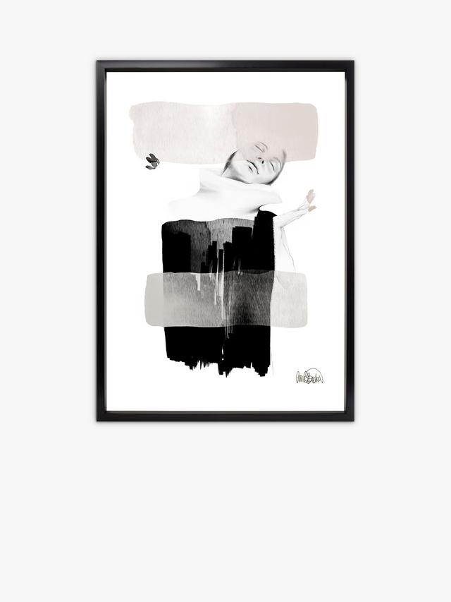 Brookpace Lascelles Anna Bulow 'This Too Shall Pass' Framed Print 75 x 55cm