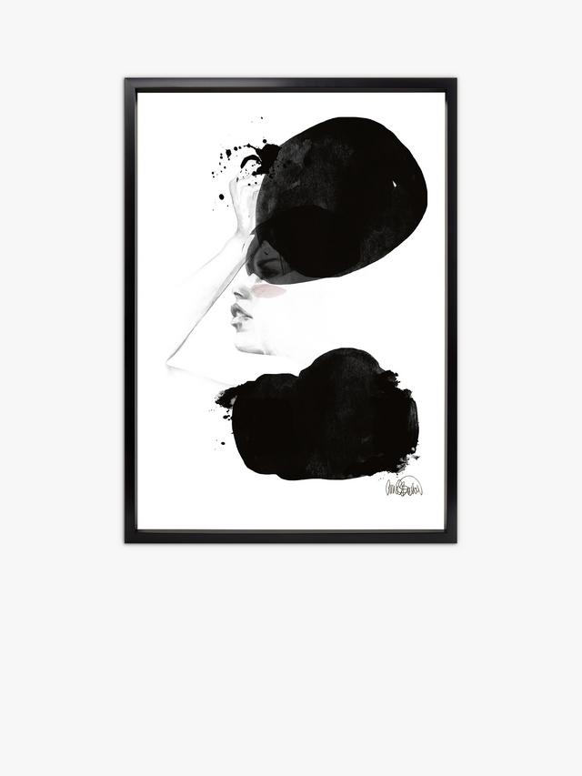 Brookpace Lascelles Anna Bulow 'Noise' Limited Edition Framed Print 75x55cm