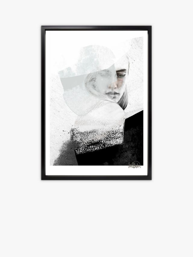 Brookpace Lascelles Anna Bulow A Quiet Reminder Black Framed Print 75 x 55cm