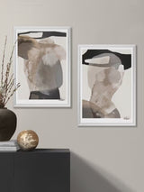 Brookpace Anna Bulow 'Monument 2' Limited Edition Framed Print 77x57cm Grey