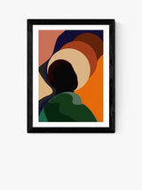 EAST END PRINTS Sumuyya Khader 'Changing Winds' Framed Print 83 x 63cm Multi