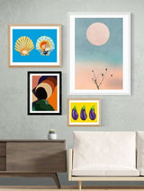 EAST END PRINTS Sumuyya Khader 'Changing Winds' Framed Print 83 x 63cm Multi