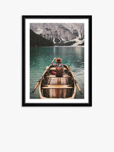 Brookpace Lascelles 'Pragser Wildsee 2' Framed Print & Mount - 66 x 51cm