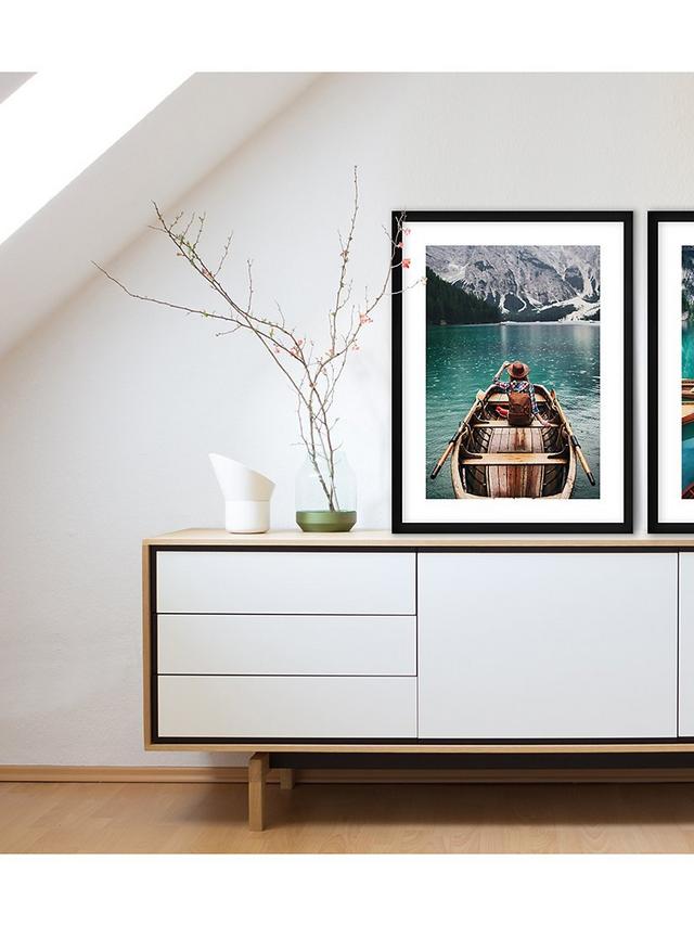 Brookpace Lascelles 'Pragser Wildsee 2' Framed Print & Mount - 66 x 51cm