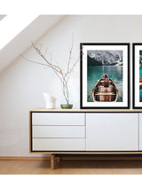 Brookpace Lascelles 'Pragser Wildsee 2' Framed Print & Mount - 66 x 51cm