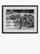 Brookpace Lascelles Amsterdam Bicycle Framed Print 65.5 x 85.5cm Black/White