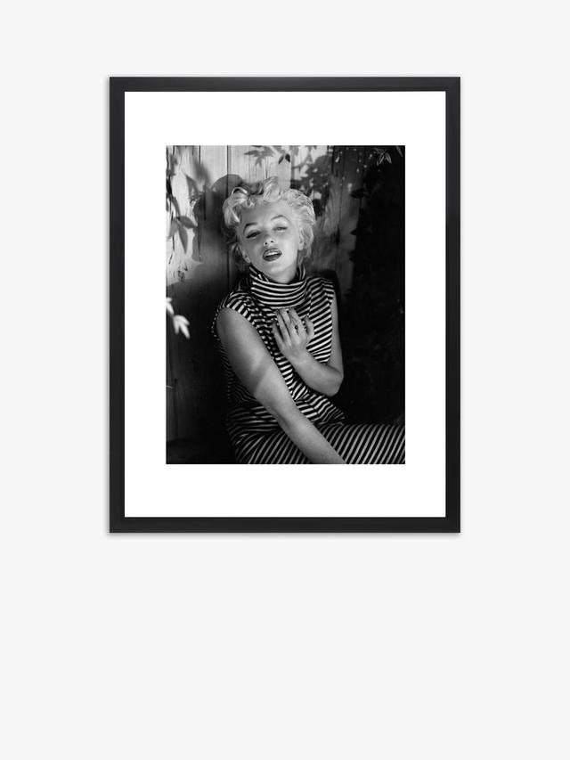 Brookpace Lascelles 'Marilyn Monroe at Home' Framed Print & Mount 55 x 45cm