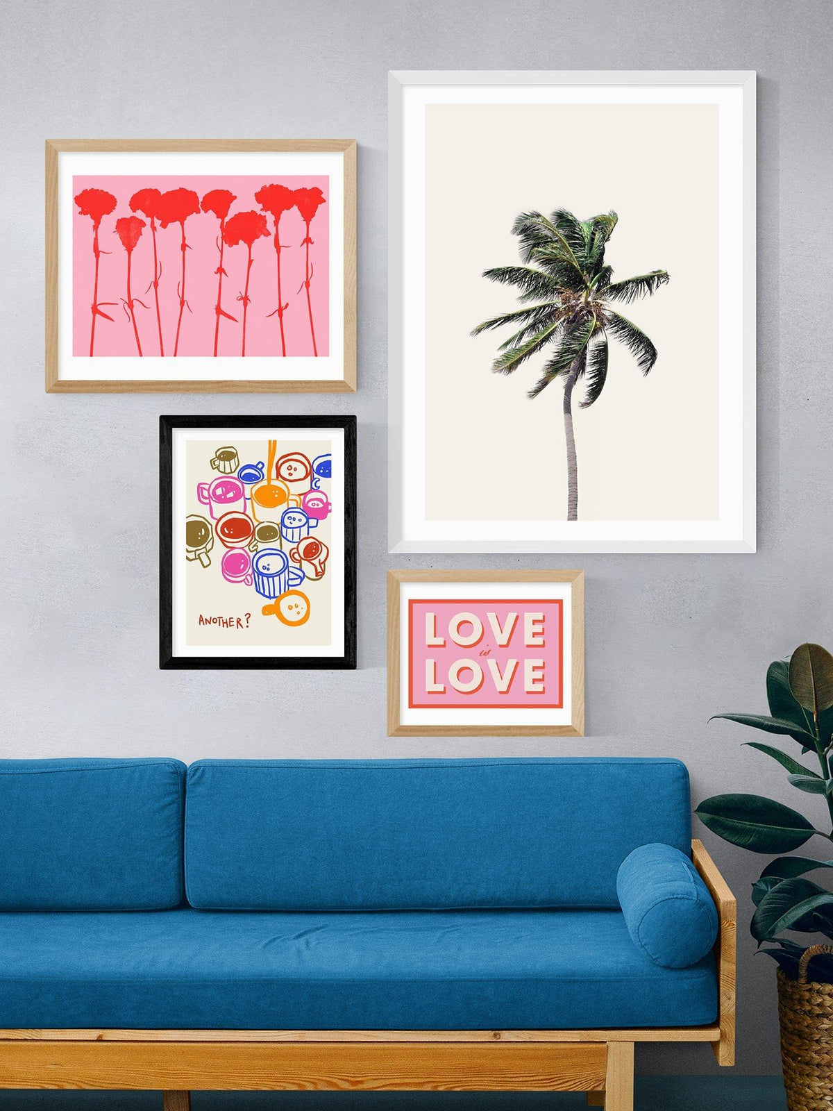 East End Prints SimplyExtraJordanary Another Framed Art Print 53.4 x 43.4cm