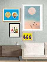 EAST END PRINTS Poet and Painter 'Fizzy O Therapy' Framed Print 83 x 63cm