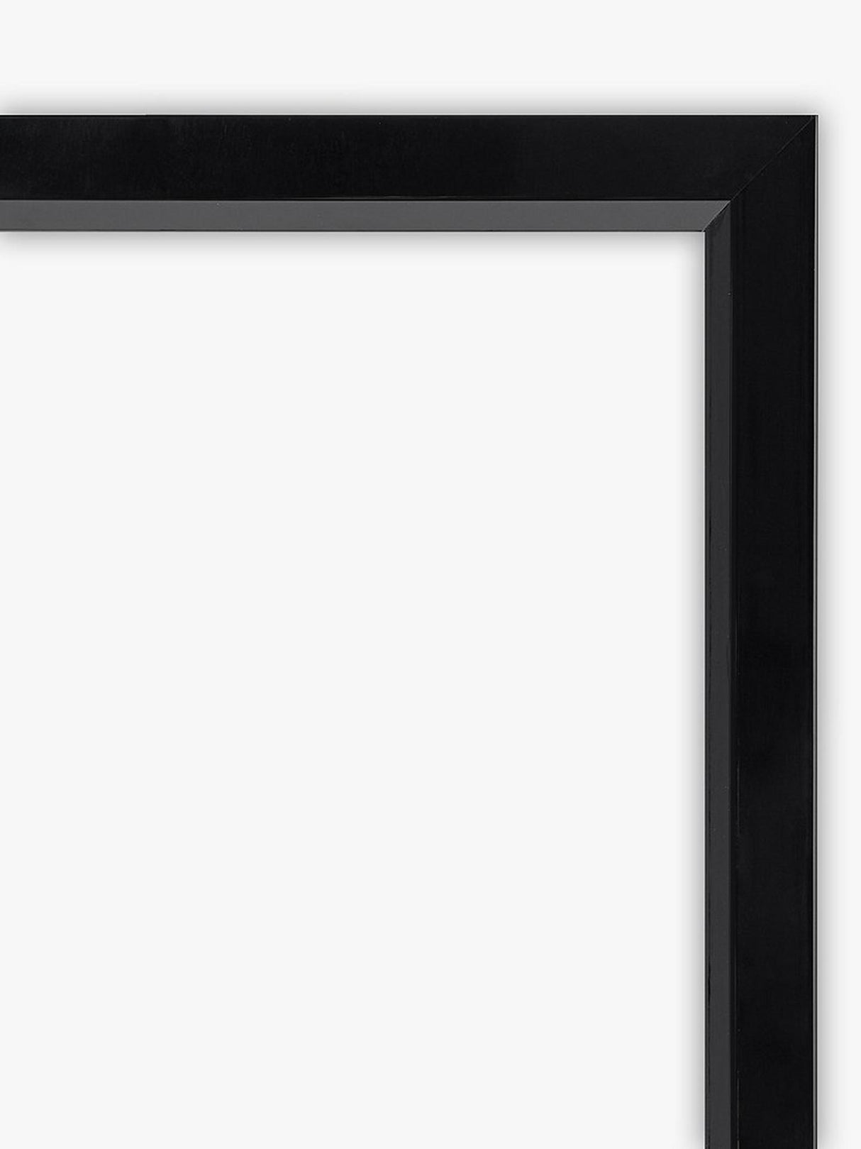 Brookpace Lascelles 'Type 2' Framed Art Print & Mount - 76 x 56cm - Black