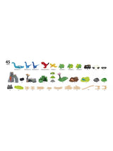 BRIO 36104 Battery Operated Train And Dinosaur Deluxe Set 45-Piece Brio