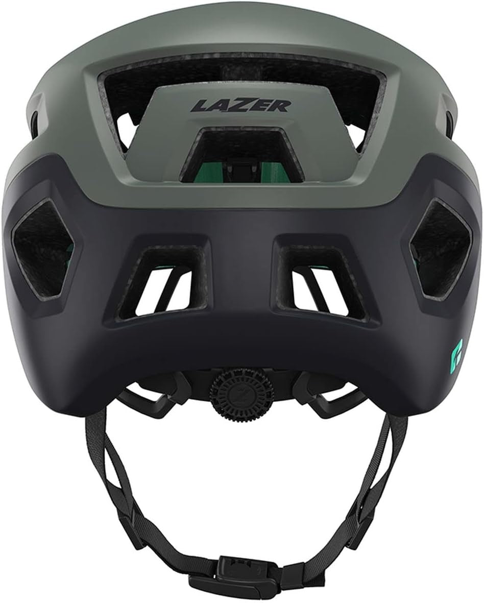Lazer Coyote KinetiCore Cycling Helmet - Matt Dark Green - 52-56cm Small