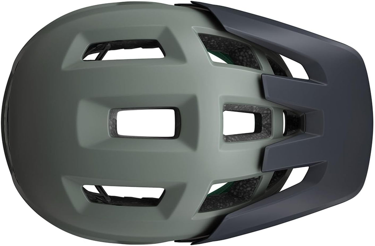 Lazer Coyote KinetiCore Cycling Helmet - Matt Dark Green - 52-56cm Small
