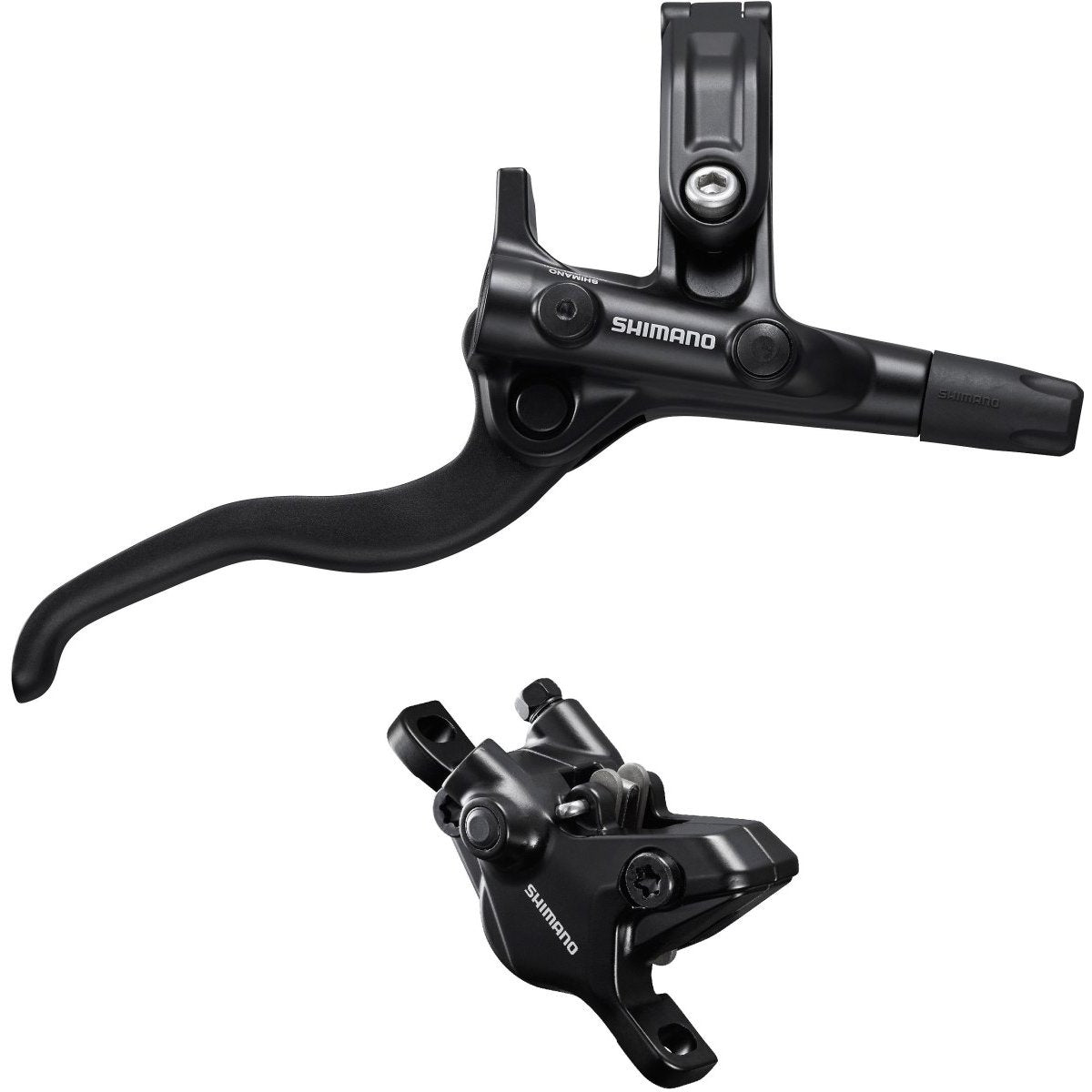 Shimano Deore BR-MT410/BL-M4100 Disc Brake Set Calliper - Rear Left - Black