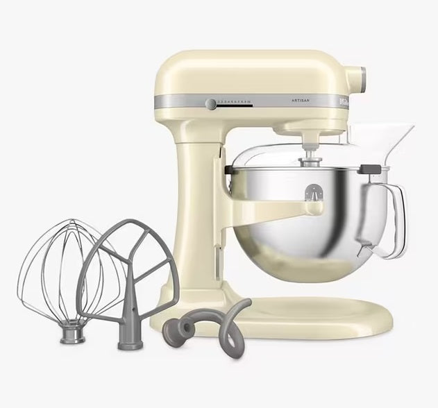KitchenAid 5KSM60SPXBAC Artisan 11-Speed 5.6L Stand Mixer - Almond Cream