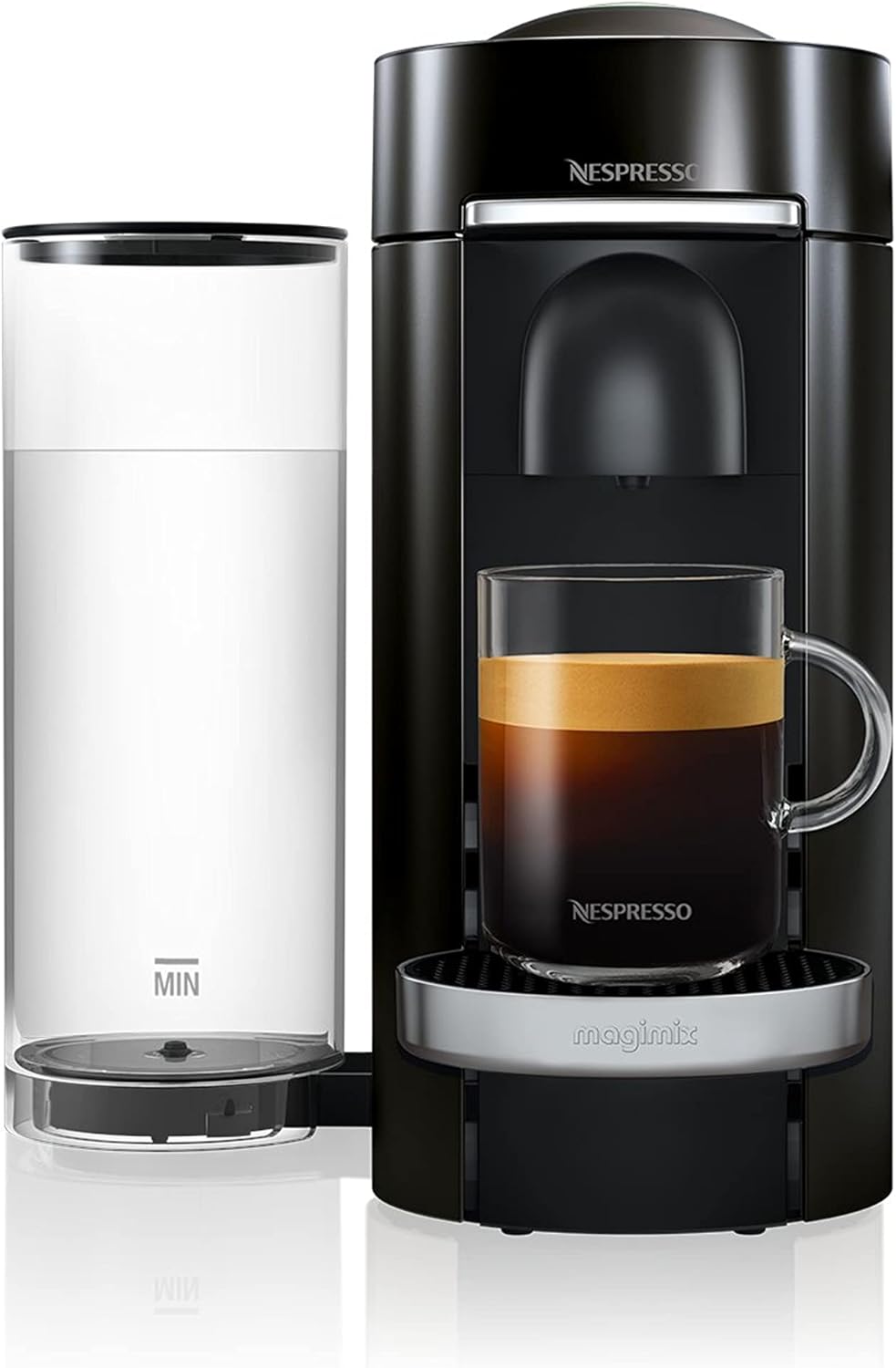 Nespresso by De'Longhi ENV150.B Vertuo Plus Pod Coffee Machine 1260W - Black