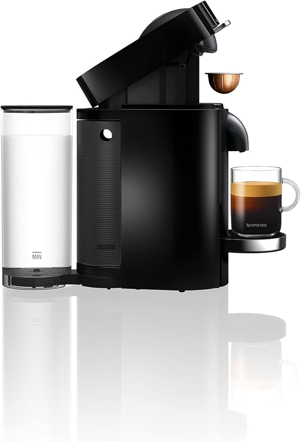Nespresso by De'Longhi ENV150.B Vertuo Plus Pod Coffee Machine 1260W - Black