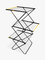 Joseph Joseph AirFrame Max Foldable 21m Capacity Indoor Laundry Airer Black
