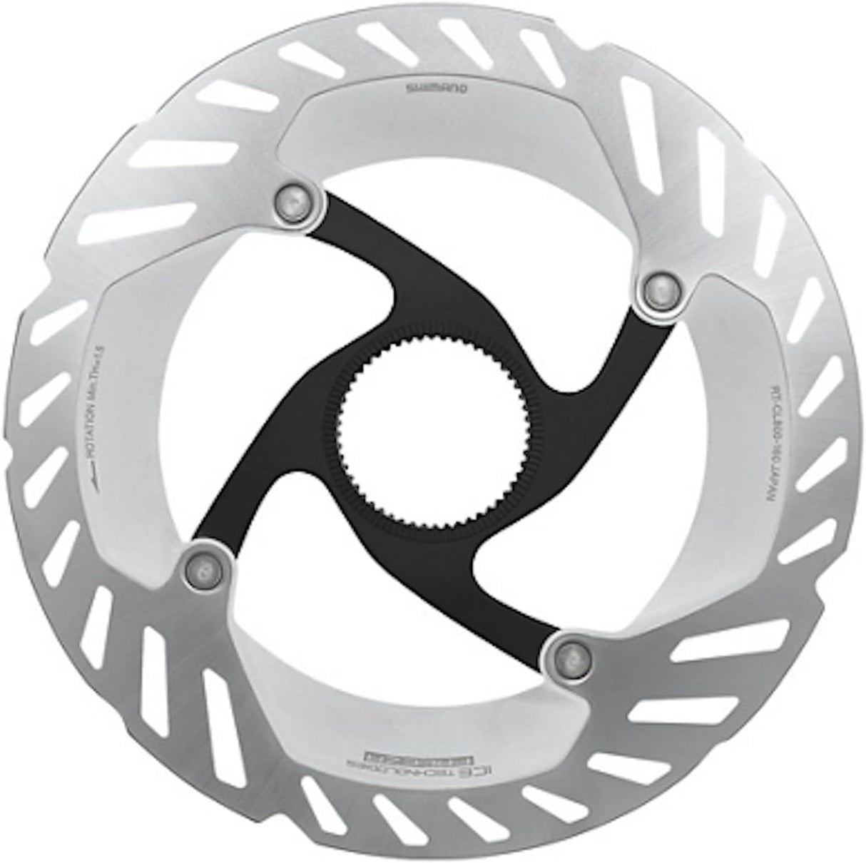 Shimano RT-CL800 Disc Brake Rotor 160mm Ice-Tech Freeza Centre Lock - Silver