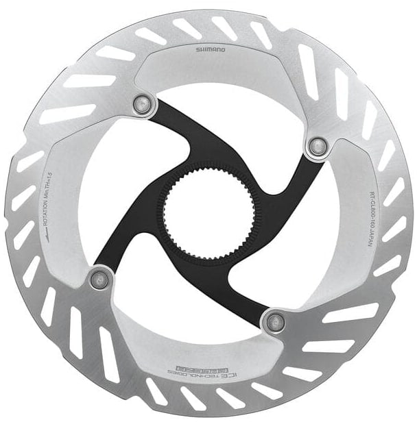 Shimano RT-CL800 Disc Brake Rotor 160mm Ice-Tech Freeza Centre Lock - Silver