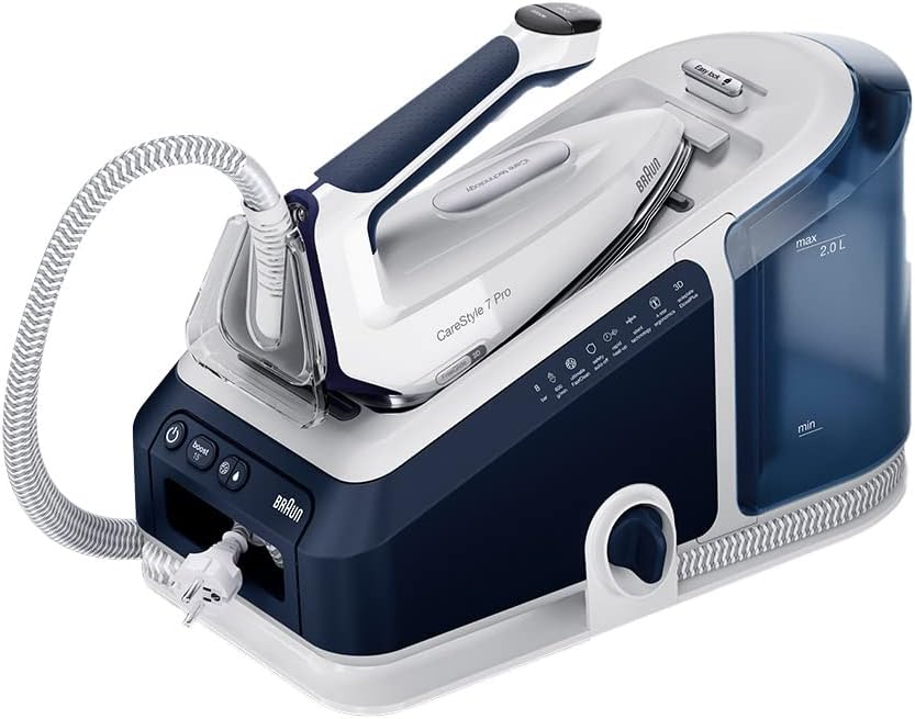 Braun IS7282BL CareStyle 7 Pro iCareMode Steam Generator Iron 2700W - Blue
