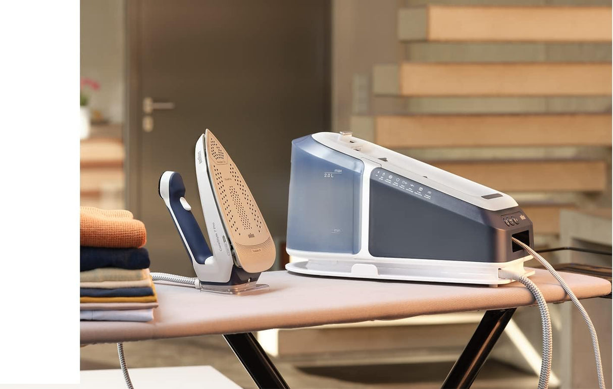 Braun IS7282BL CareStyle 7 Pro iCareMode Steam Generator Iron 2700W - Blue