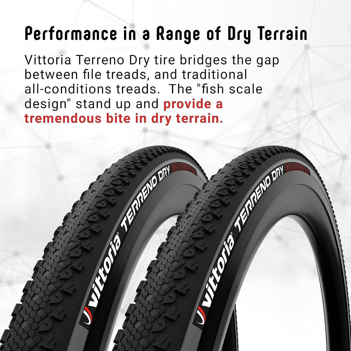 Vittoria Terreno Dry G2.0 TNT Gravel Tyre 700 x 40c 40-622 - Anthracite