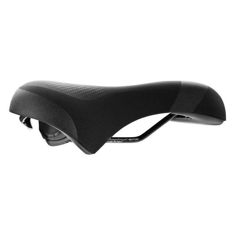 Selle Italia Kaalam 210mm x 267.7mm Gel Flow Comfort Bike Saddle - Black