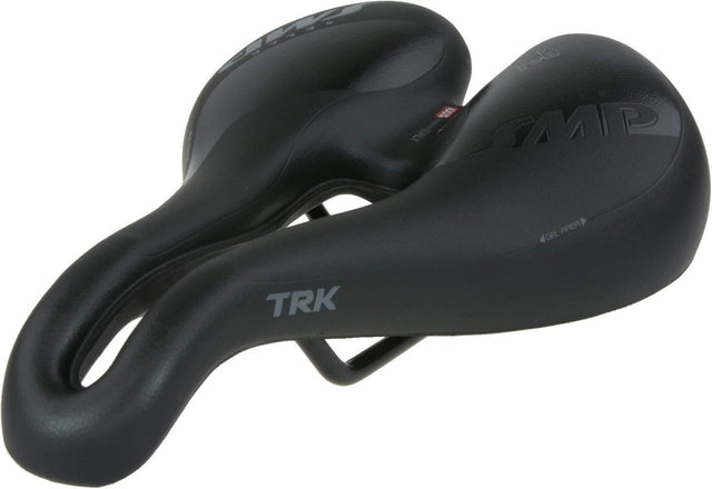 Selle SMP TRK High Quality Lady Gel Bicycle Saddle 272 x 177mm - Black - Kazoop 