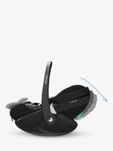 Maxi Cosi Pebble 360 Pro2 I-Size R129 Car SeaT With Handle - Twillic Black