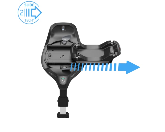 Maxi-Cosi FamilyFix Slide Pro ISOFIX Car Seat Base Slide Tech 360 - Black