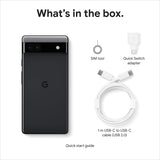 Google Pixel 6a 128GB Smartphone 5G 6.1'' Unlocked SIM-Free - Charcoal