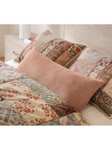 Pottery Barn Valentina Rosewood Patchwork Quilted King Bedspread - Multi
